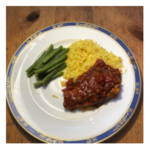 Italian chicken breast in tomato rosemary sauce