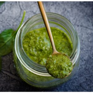 homemade pesto